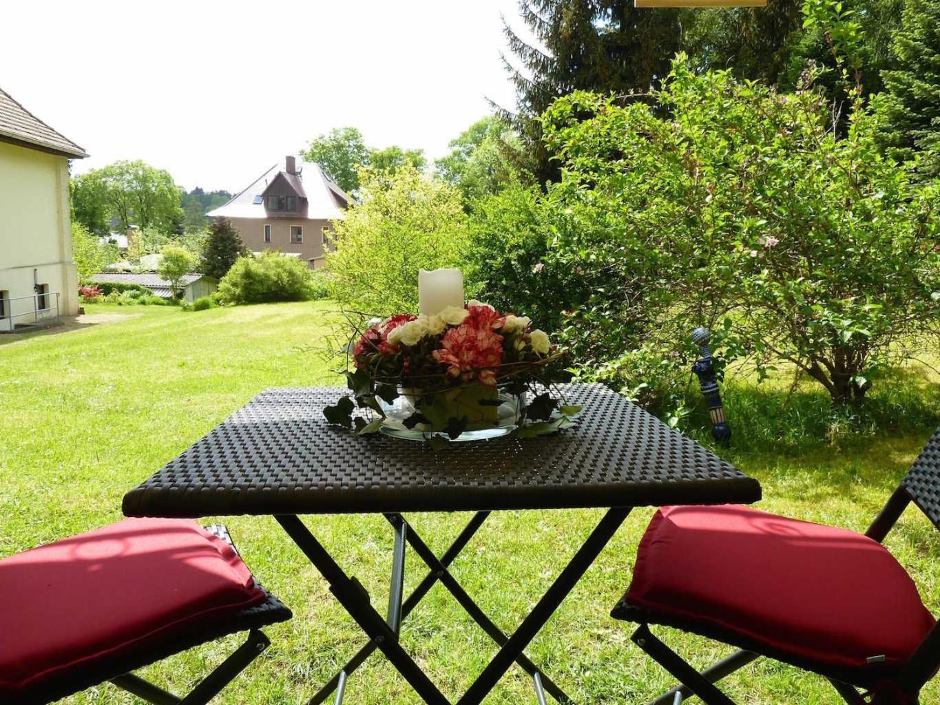 Ferienwohnung Villa Am Haussee Feldberger Seenlandschaft Exterior photo